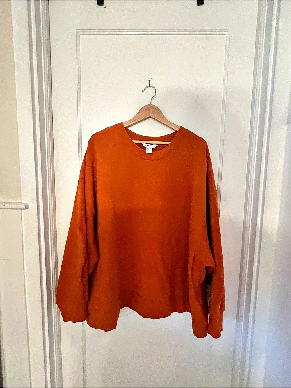 Athleta Orange Long Sleeve Top Size 3X Like New